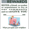 Door Hanger- Referral Rewards - Baskets By Jill